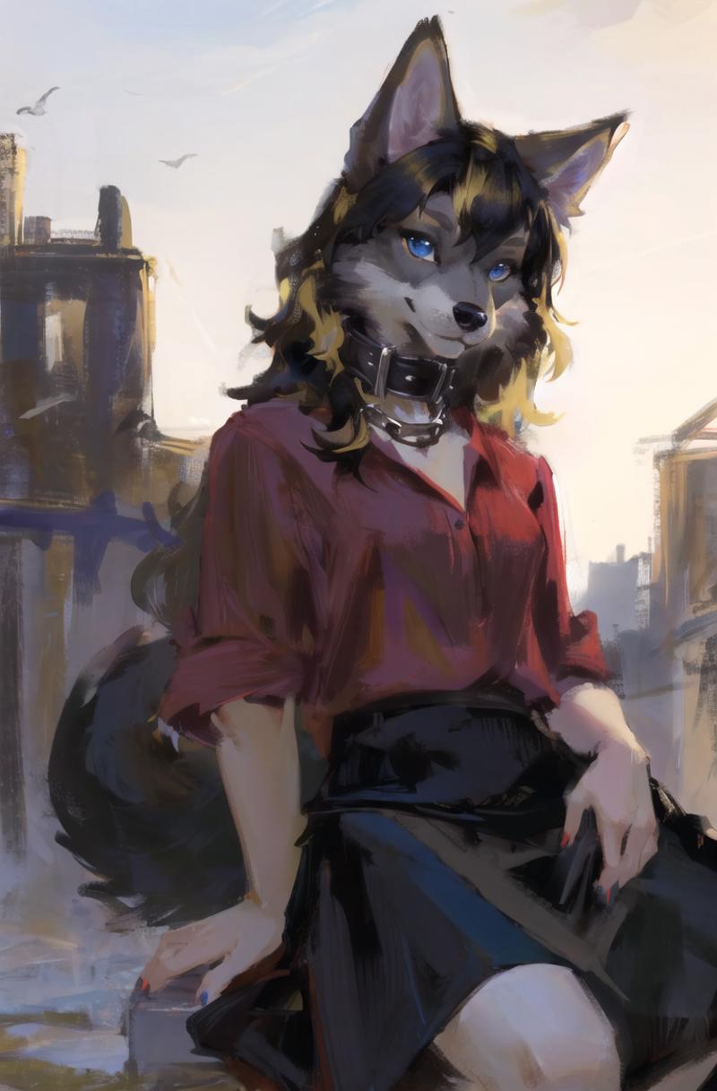 00315-3244344379-masterpiece,highres,wolf furry girl,blonde,(yellow_and_black_hair_1.3),long hair,crossed bangs,blue eyes,high detail eyes,_red s.png